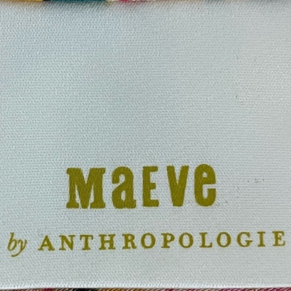 Maeve Anthropologie Mica Tropical Yellow Floral Sleeveless fun soft Halter top - Picture 3 of 11